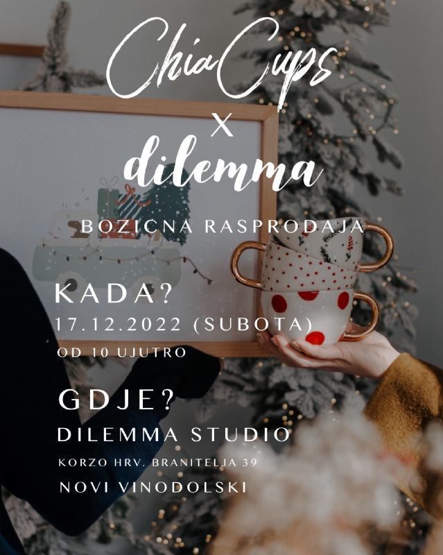 Chia Cups x dilemma - Božićna rasprodaja