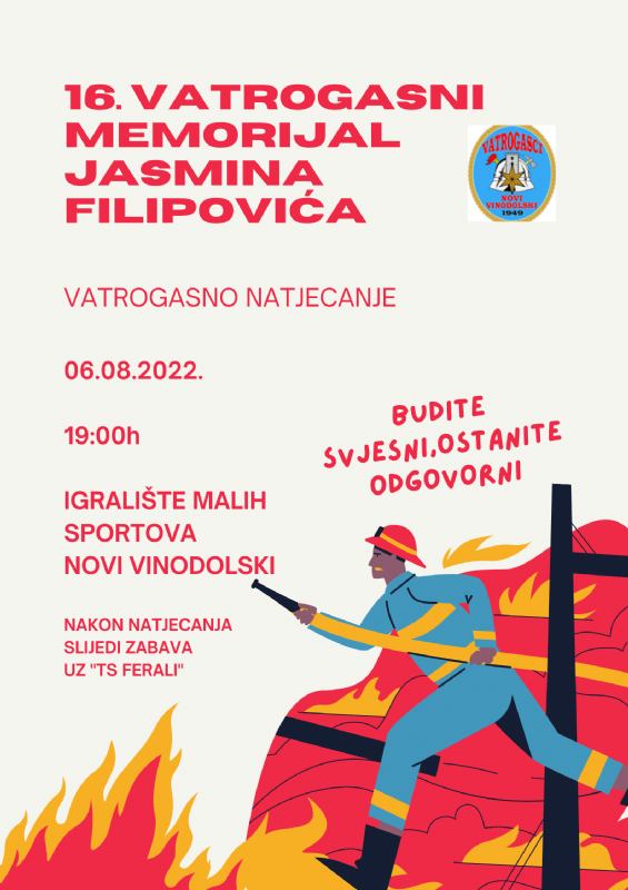 16. Memorial Jasmin Filipović - Feuerwehrwettbewerb