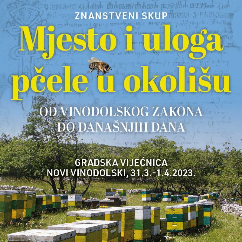 Povijesni skup u Novom Vinodolskom o mjestu i ulozi pčele u okolišu – od Vinodolskog zakona do danas