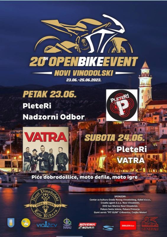 20. Open bike event Novi Vinodolski 