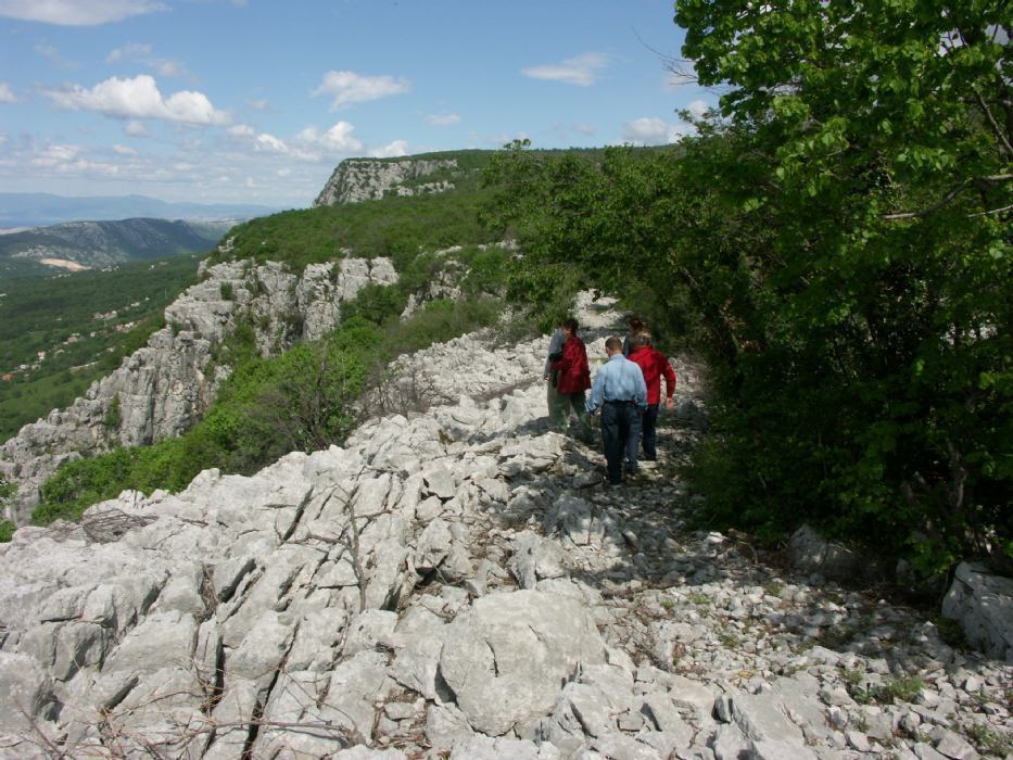 Bergsteigerpfade und Spazierwege
