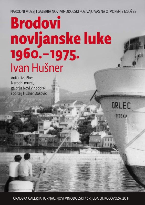 Izložba fotografija brodova u luci Novog Vinodolskog od 1960. do 1975. godine